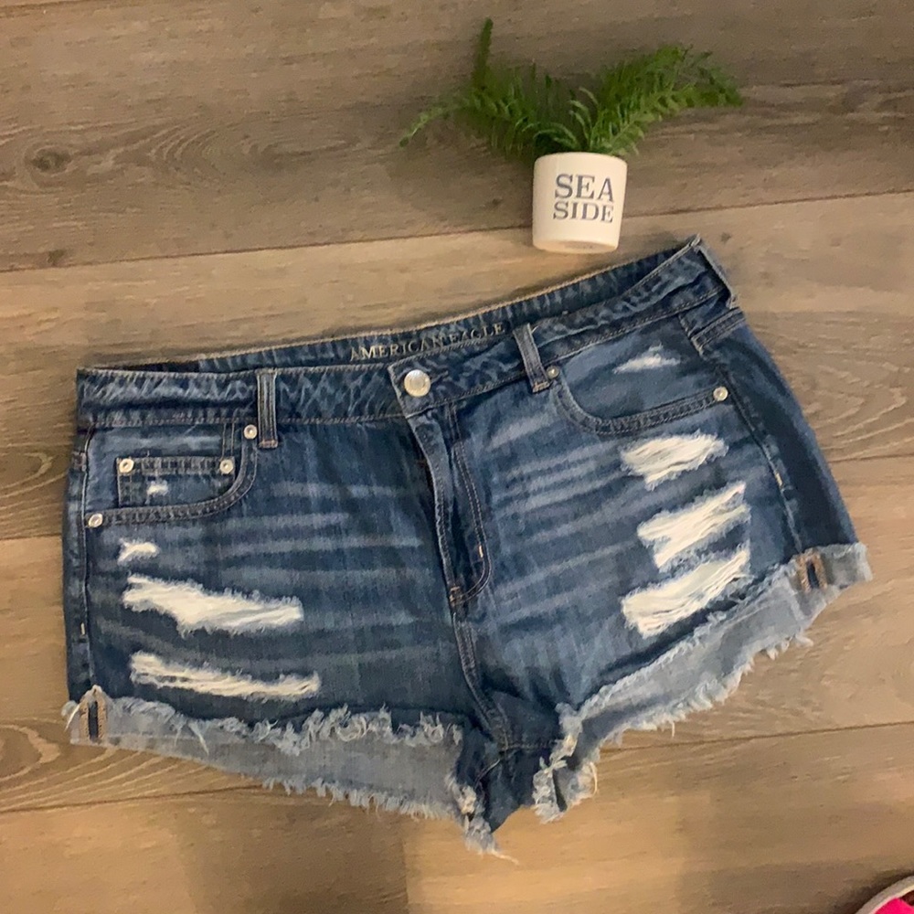 American Eagle shorts tomgirl shortie size 16